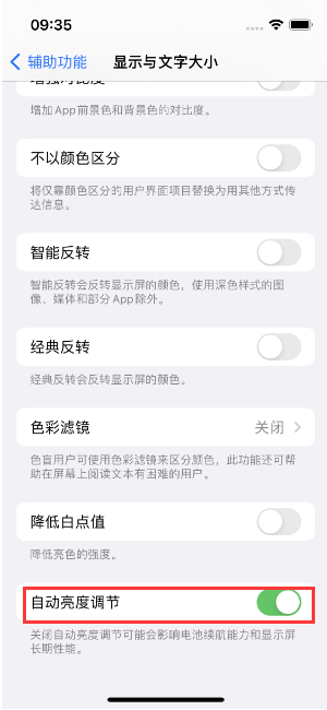 阳春苹果15维修店分享iPhone 15 Pro系列屏幕亮度 