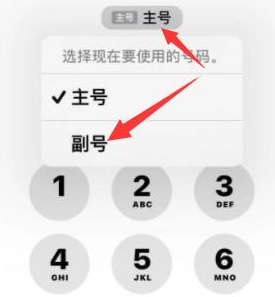 阳春苹果14维修店分享iPhone 14 Pro Max使用副卡打电话的方法 