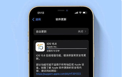 阳春苹果手机维修分享iOS 15.6续航怎么样 